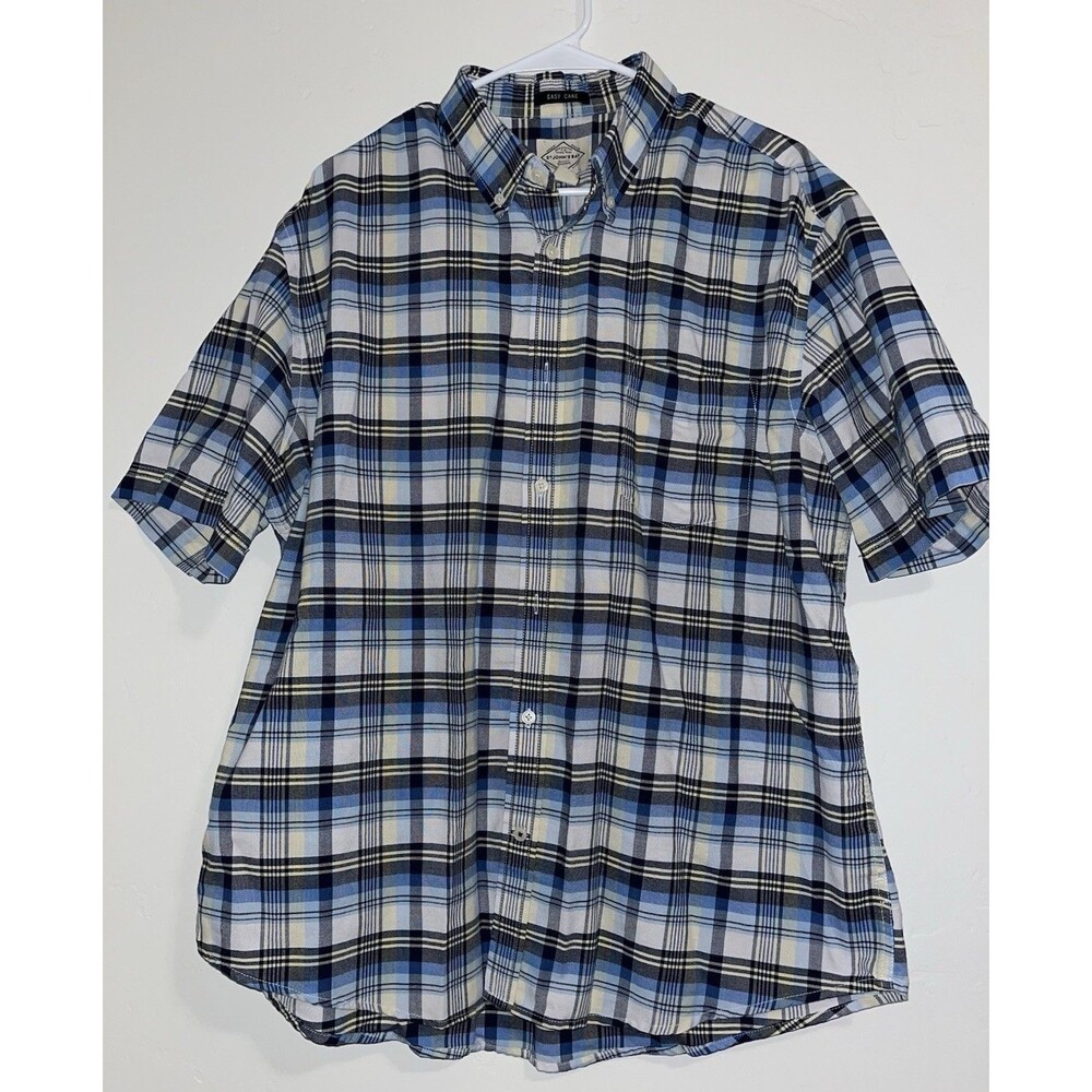 St. John's Bay Men's Plaid Shirt XL